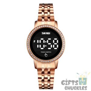 ️SKMEI LADIES TOUCH WATCH