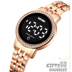 ️SKMEI LADIES TOUCH WATCH