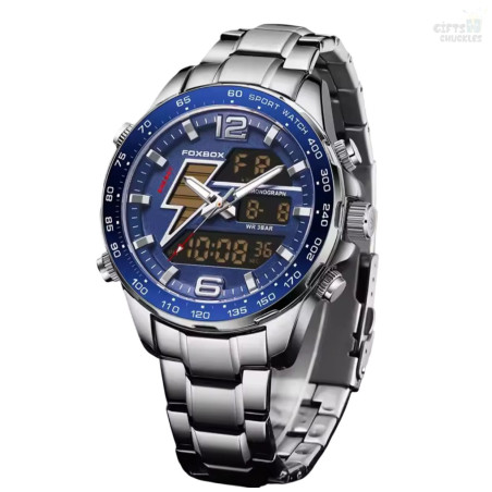 Foxbox Dual Time Gents Watch FB0034